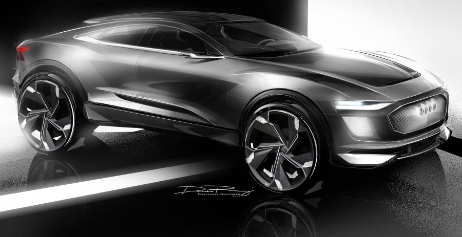 Эскиз Audi e-tron Sportback Concept 2017 года  (фото 12 из 35)